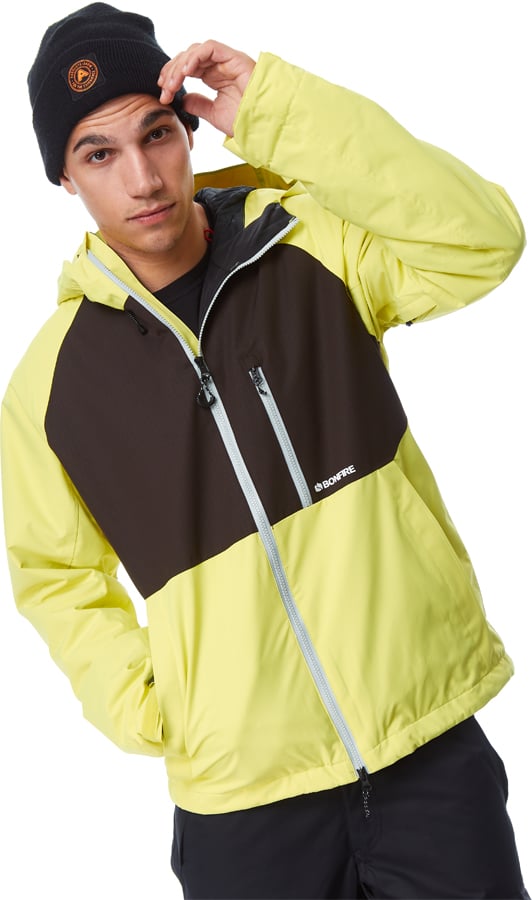 Bonfire snowboarding best sale jacket mens